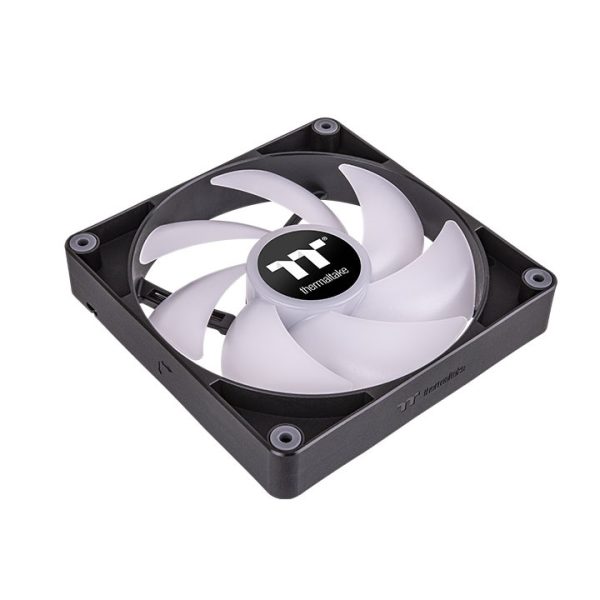 Zweites Bild vonThermaltake CT120 ARGB Sync PC, Ventilator, 500 RPM, 2000 RPM, 25,8 dB, 57,05 cfm, Schwarz, Weiß