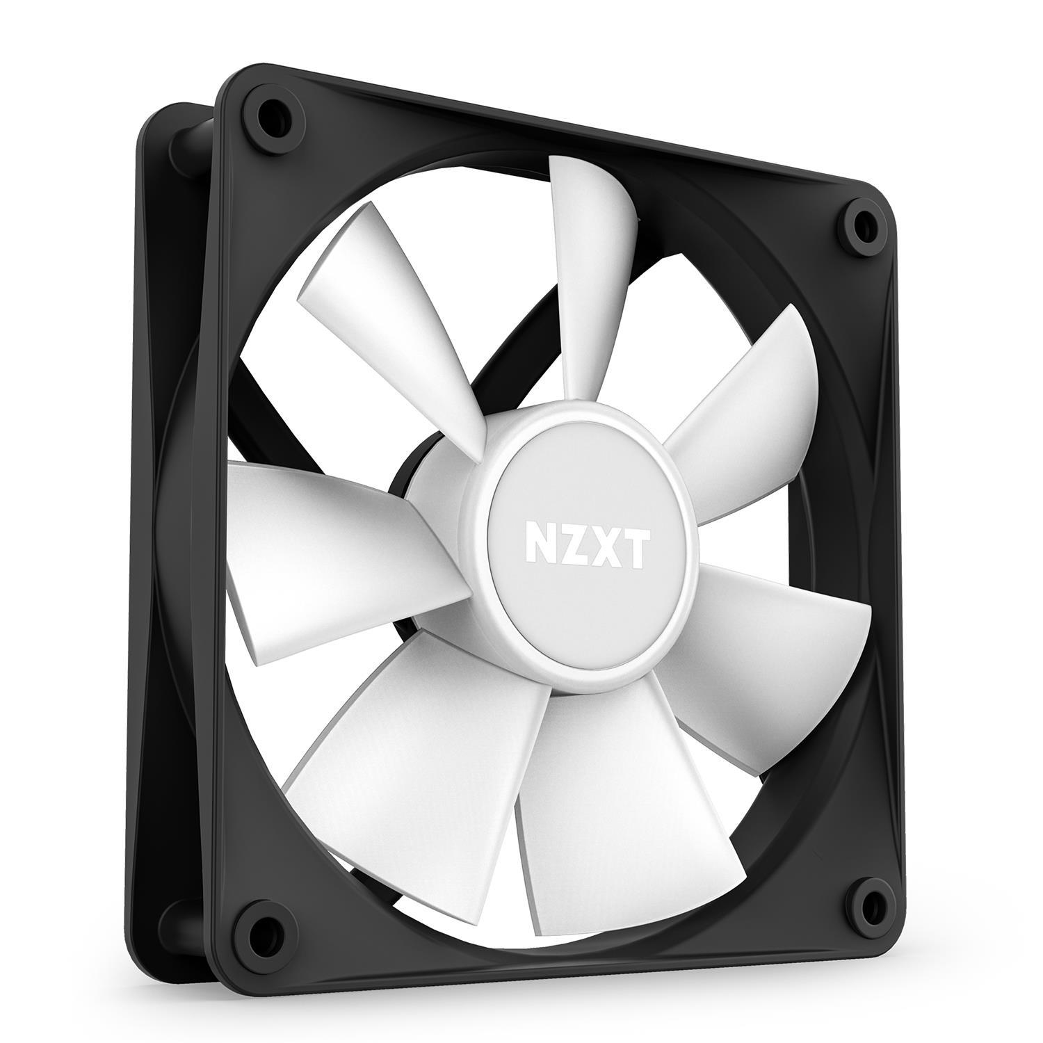 Zweites Bild vonNZXT F120 RGB Core, Ventilator, 12 cm, 500 RPM, 1800 RPM, 33,88 dB, Schwarz