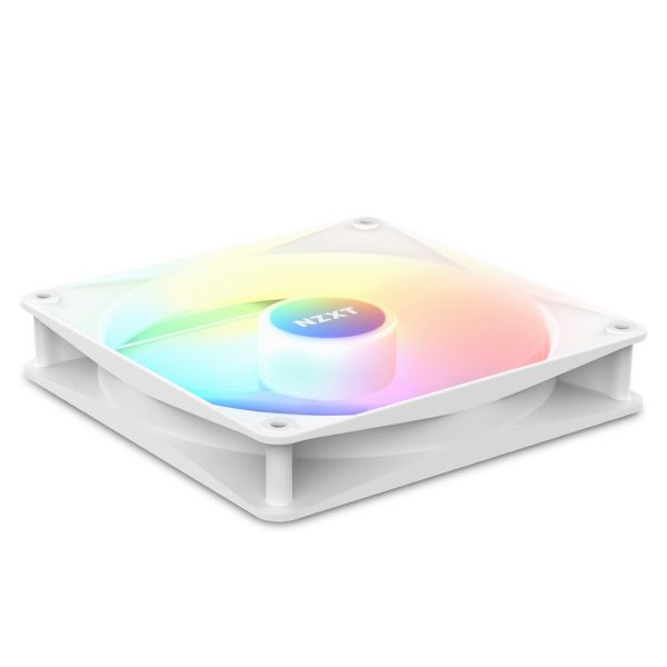 Zweites Bild vonNZXT F120 Core RGB, Ventilator, 12 cm, 500 RPM, 1800 RPM, 33,88 dB, Weiß