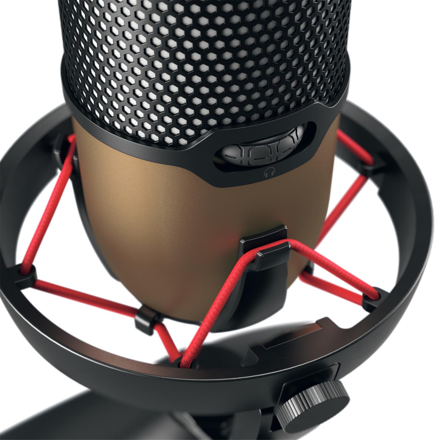 Zweites Bild vonCherry UM 9.0 PRO RGB, Tischmikrofon, 24 Bit, 192 kHz, 122 dB, Kabelgebunden, USB