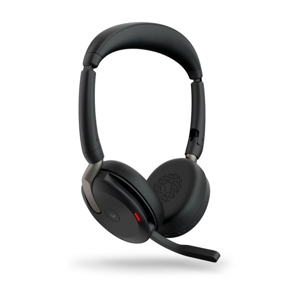 Jabra Evolve2 65 Flex, Verkabelt & Kabellos, Büro/Callcenter, 20 - 20000 Hz, 136 g, Kopfhörer, Schwarz