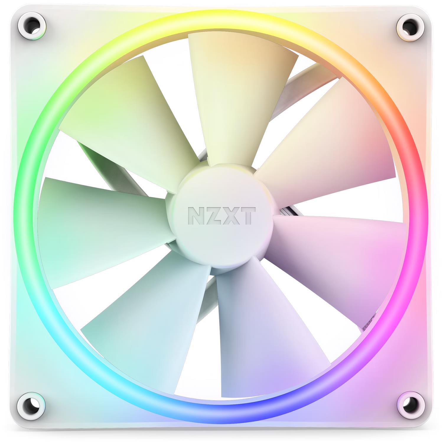 Zweites Bild vonNZXT F120 RGB DUO, Ventilator, 12 cm, 500 RPM, 1800 RPM, 29 dB, 48,58 cfm