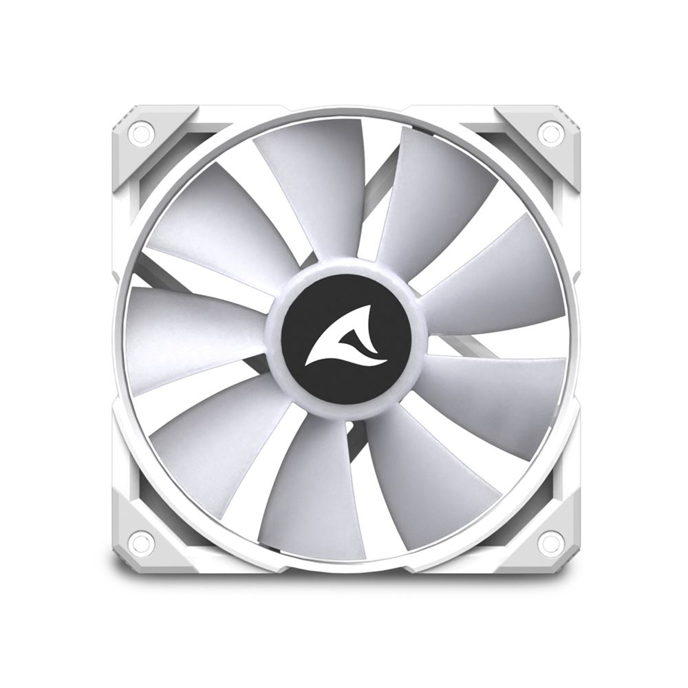 Zweites Bild vonSharkoon S80 RGB, All-in-One-Flüssigkeitskühler, 12 cm, 600 RPM, 2000 RPM, 35 dB, 131,93 m³/h