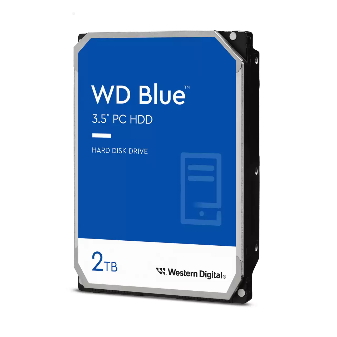 WD Blue WD20EARZ, 2 TB, 5400 RPM, 64 MB, 3.5", Serial ATA III