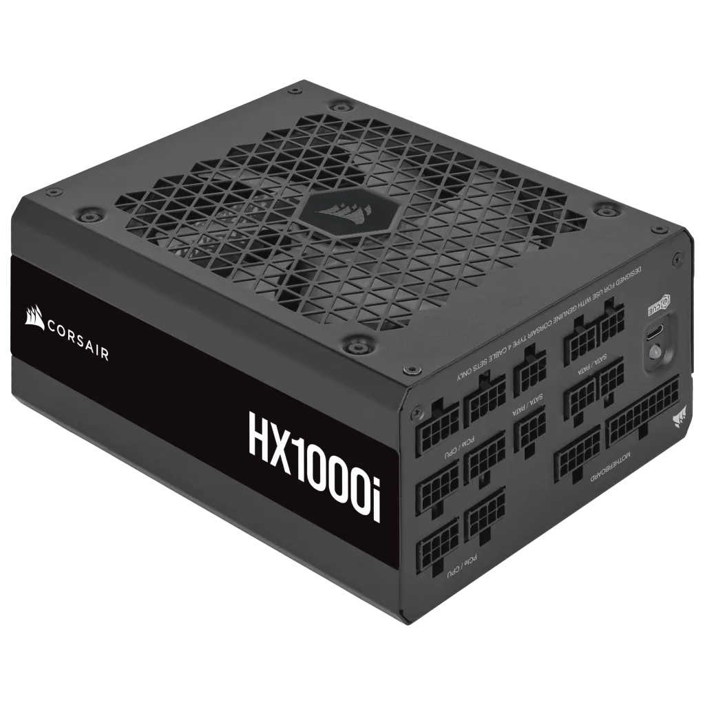 Zweites Bild vonCorsair HXi Series HX1000i, 1000 W, 100 - 240 V, 47 - 63 Hz, 150 W, 999,6 W, 150 W