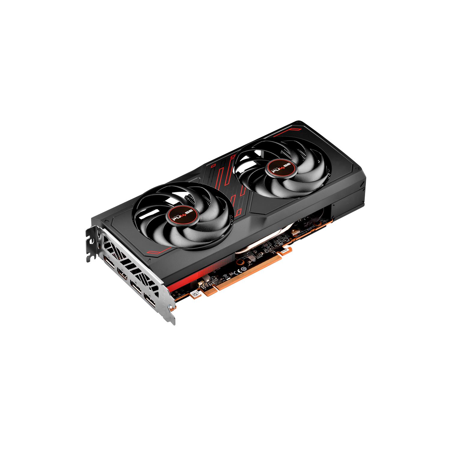 Zweites Bild vonSapphire PULSE 11324-01-20G, Radeon RX 7600, 8 GB, GDDR6, 128 Bit, 7680 x 4320 Pixel, PCI Express x8 4.0