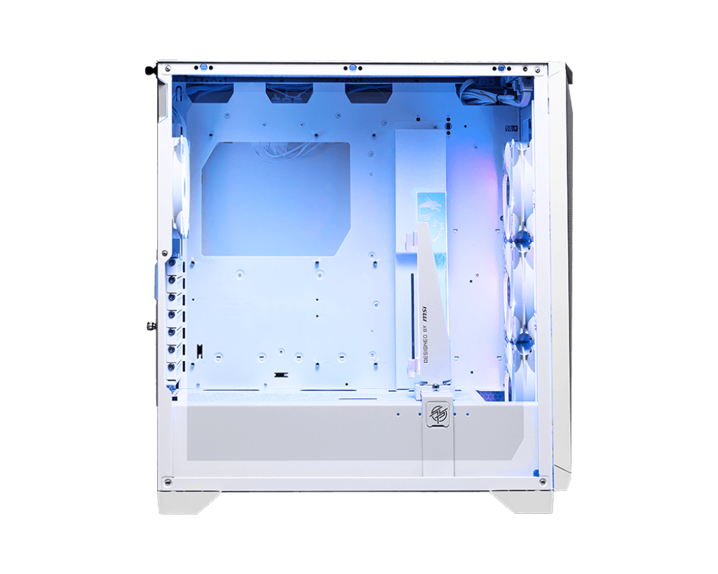MSI MPG GUNGNIR 300R AIRFLOW WHITE, Midi Tower, PC, Weiß, ATX, EATX, ITX, micro ATX, Gaming, Multi