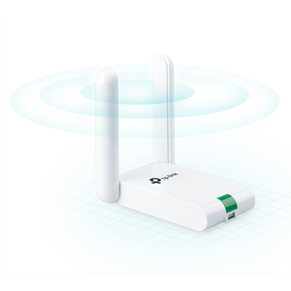 Zweites Bild vonTP-LINK 300Mbit/s-High-Gain-WLAN-USB-Adapter, Kabellos, Mini-USB, WLAN, Wi-Fi 4 (802.11n), 300 Mbit/s, Weiß