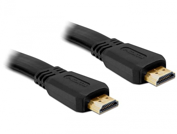 Delock 82670, 2 m, HDMI Typ A (Standard), HDMI Typ A (Standard), 10,2 Gbit/s, Schwarz