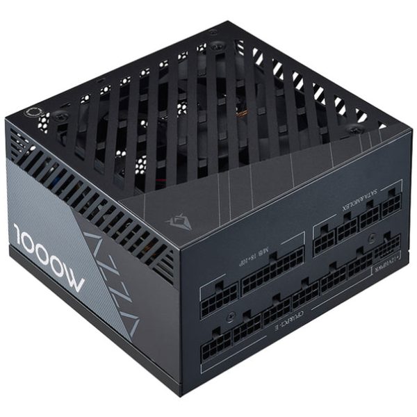 AZZA Platinium, 1000 W, 100 - 240 V, Überstrom, Überlastung, Over total voltage, Überspannung, Kurzschluß, Surge & inrush..., 20+4 pin ATX, PC, ATX