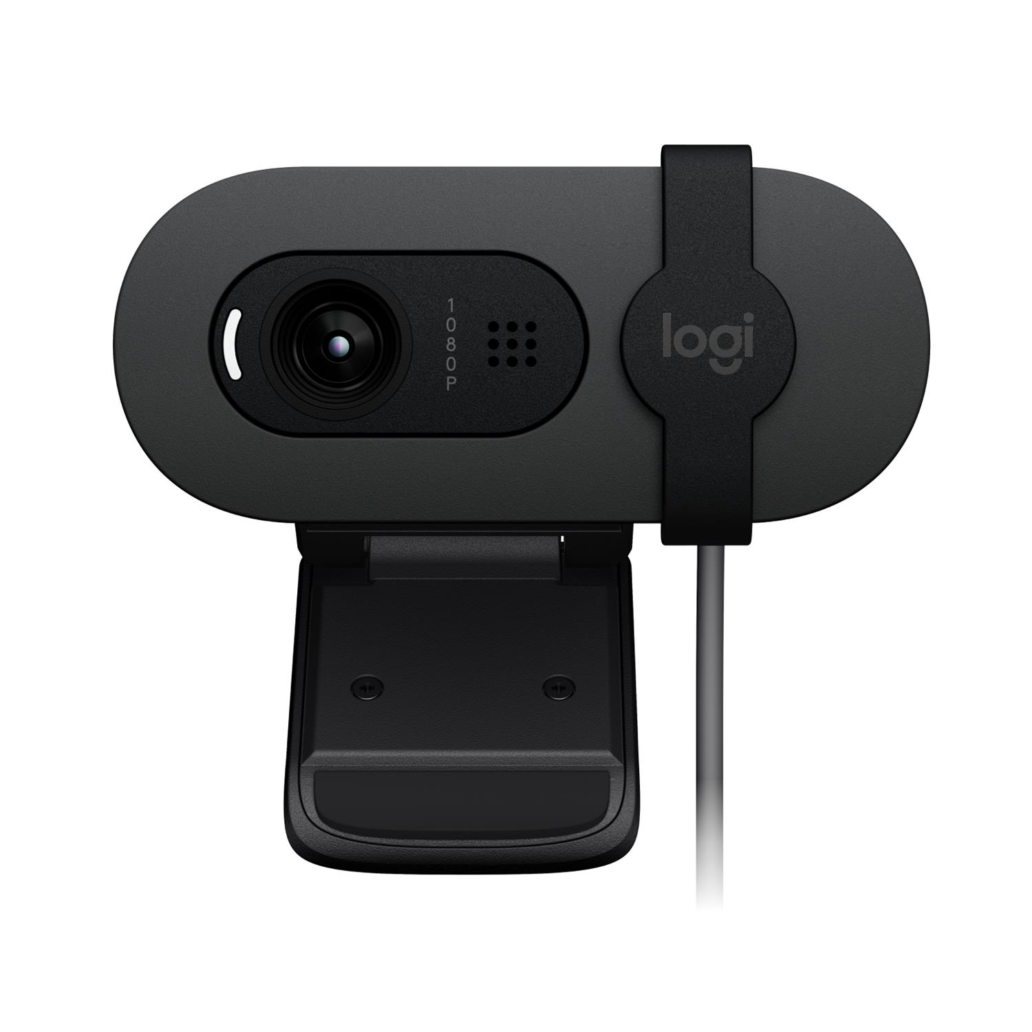 Logitech Brio 105, 2 MP, 1920 x 1080 Pixel, Full HD, 30 fps, 1280x720@30fps, 720p, 1080p