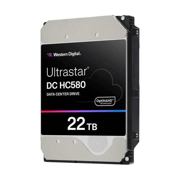 WD Ultrastar DC HC580, 22 TB, 7200 RPM, 512 MB, 3.5", SATA