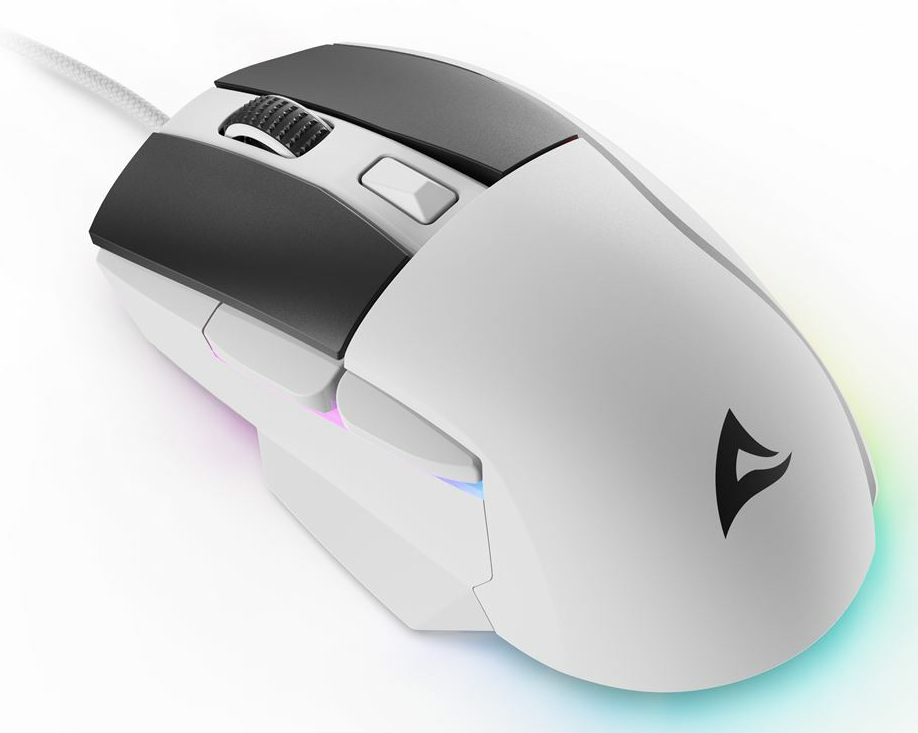 Zweites Bild vonSharkoon SGM35, rechts, Optisch, USB Typ-A, 6400 DPI, Weiß