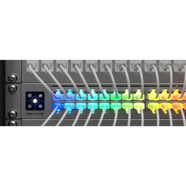 Zweites Bild vonUbiquiti UACC-Cable-Patch-EL-0.15M-W-24, 0,15 m, Cat6, RJ-45, RJ-45, Durchscheinend, Weiß