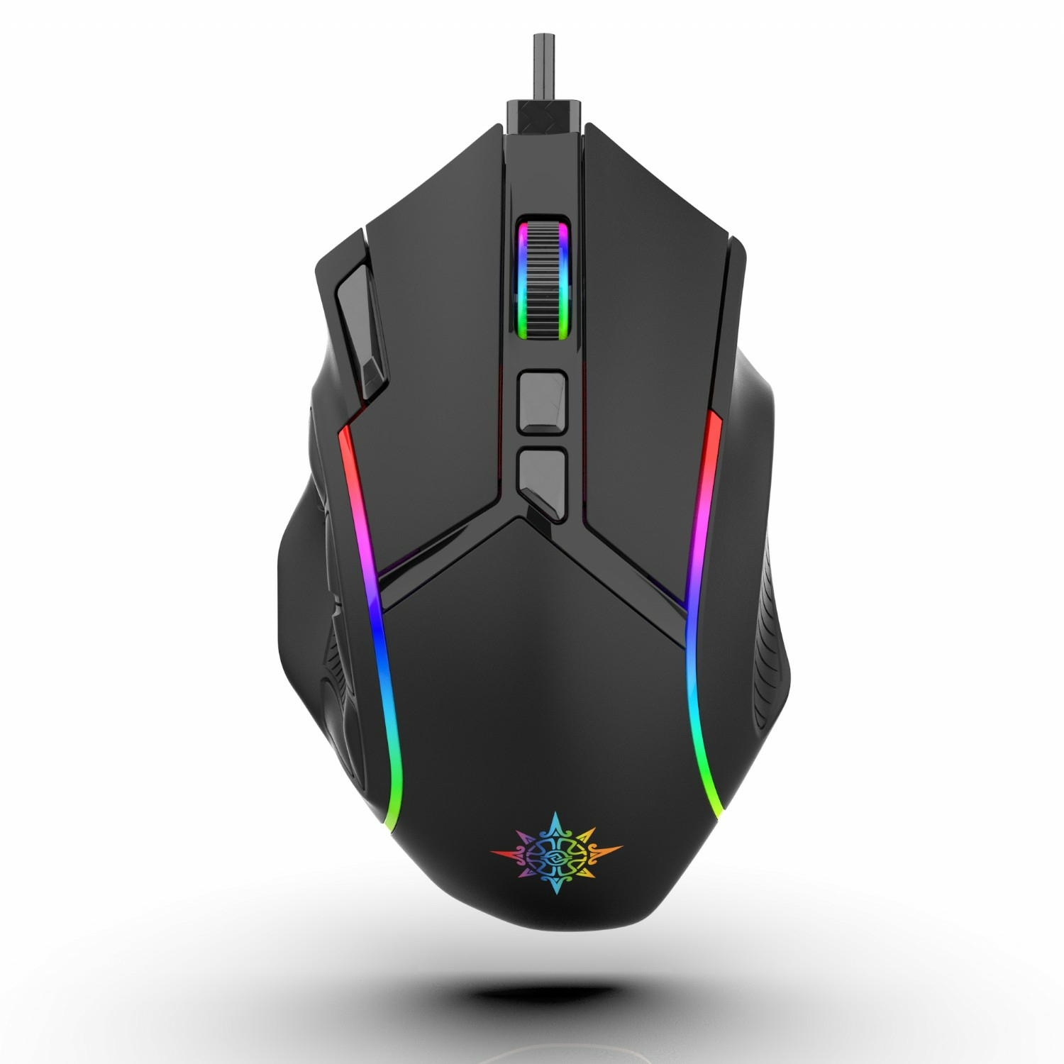 INCA IMG-351, rechts, Optisch, USB Typ-A, 12800 DPI, Schwarz