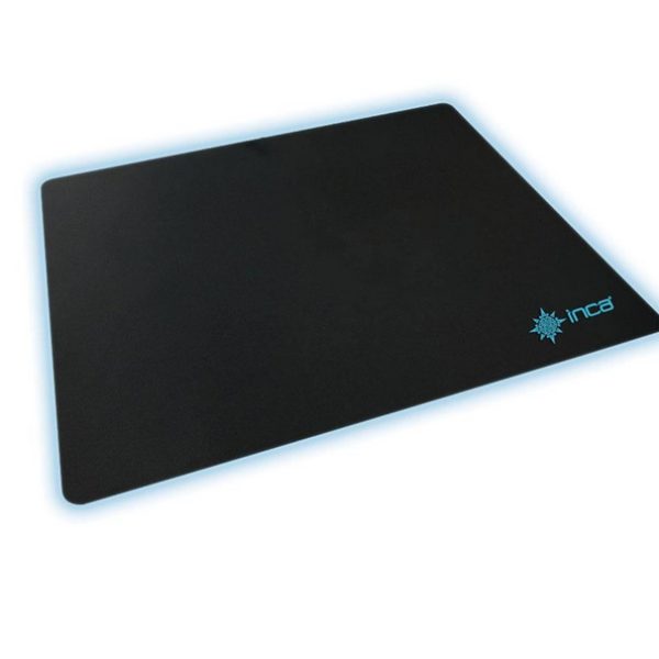 Zweites Bild vonINCA IMP-016, Schwarz, Einfarbig, Stoff, Anti-Rutsch-Basis, Gaming-Mauspad