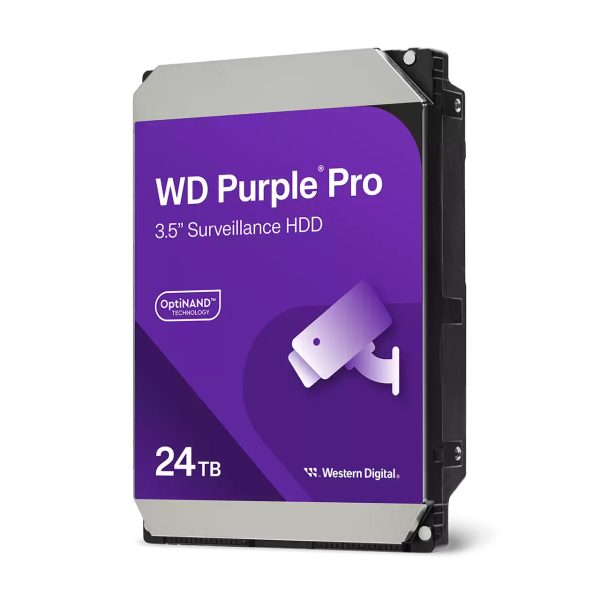 WD Purple Pro WD240PURP, 24 TB, 7200 RPM, 512 MB, 3.5", Serial ATA III