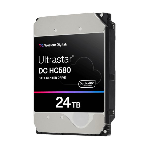 WD Ultrastar DC HC580, 24 TB, 7200 RPM, 512 MB, 3.5", SAS