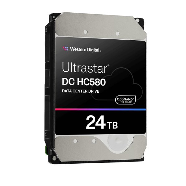Zweites Bild vonWD Ultrastar DC HC580, 24 TB, 7200 RPM, 512 MB, 3.5", SAS