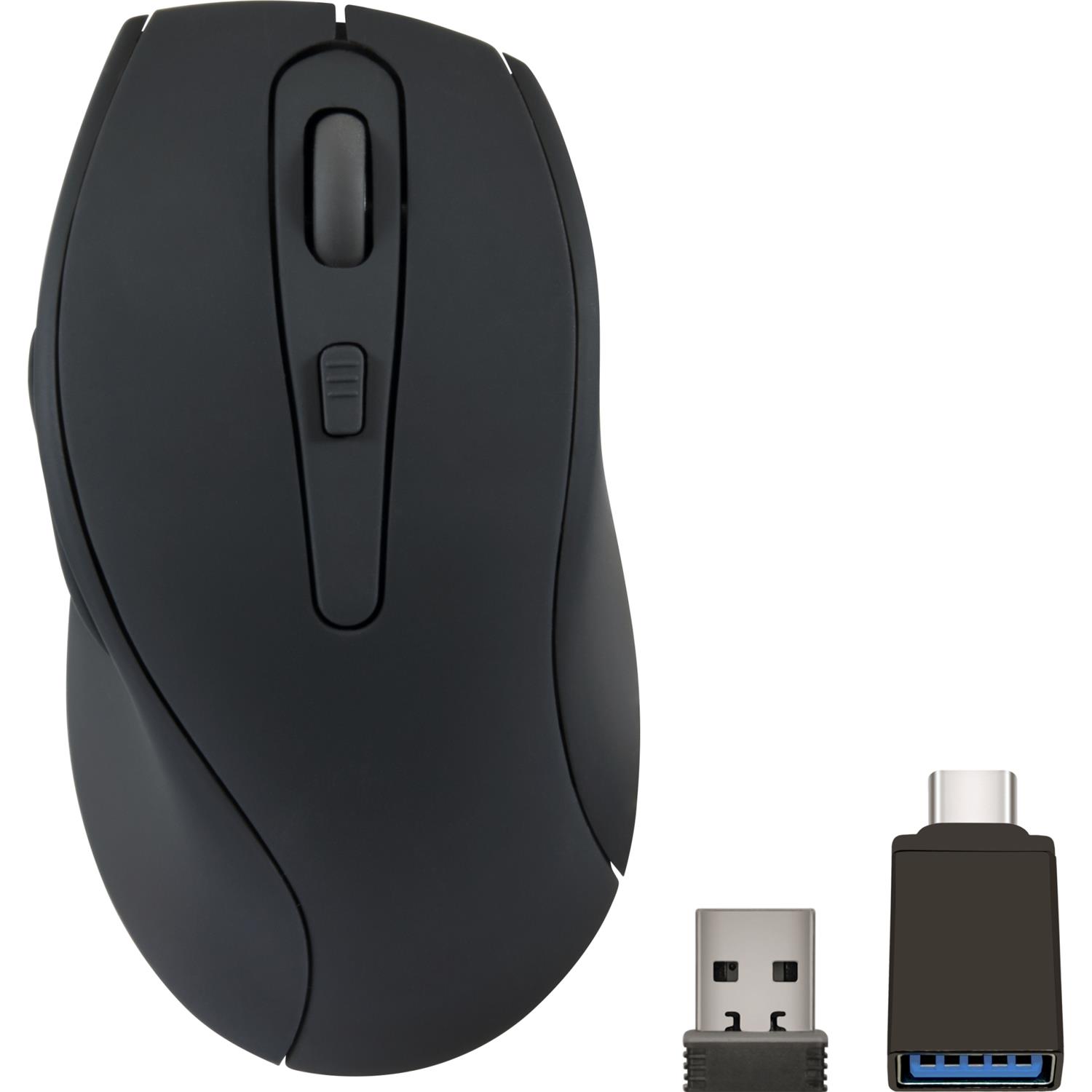 SPEEDLINK SL-630004-RRBK, rechts, Optisch, RF Wireless, 1600 DPI, Schwarz
