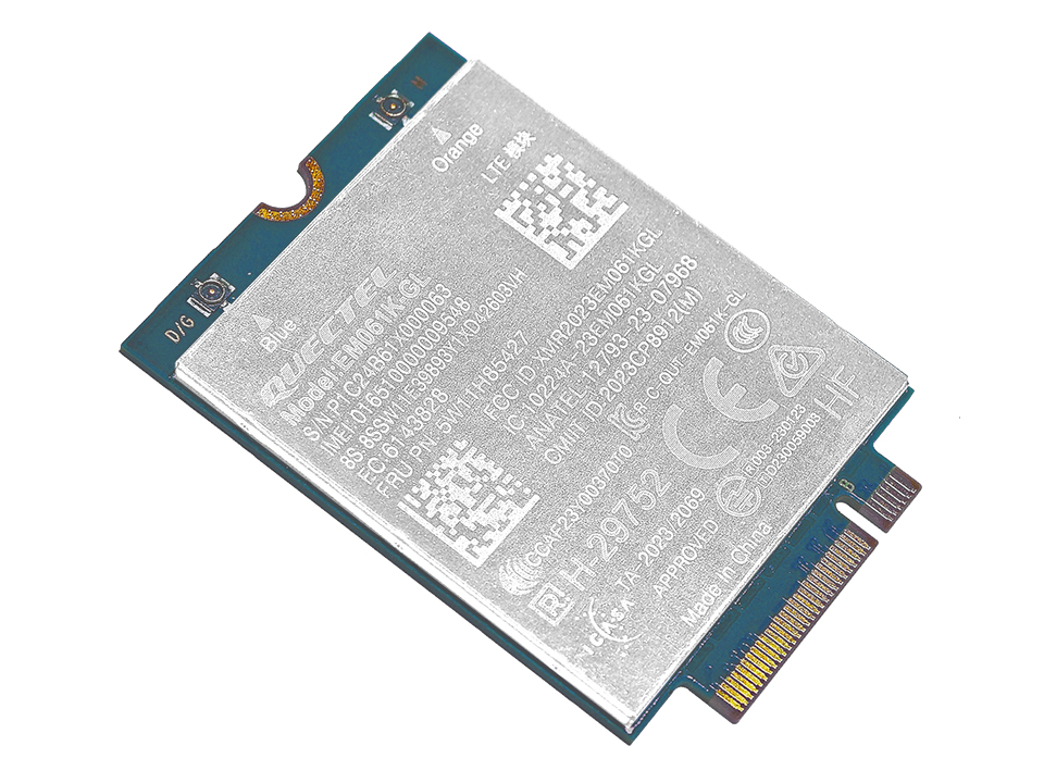 Lenovo 4XC1Q24438, Eingebaut, Kabellos, M.2, WWAN