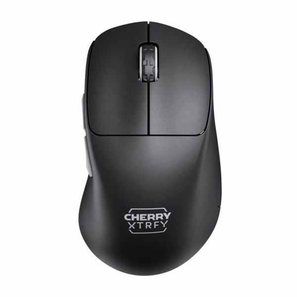 Cherry XTRFY M64 Pro Wireless, RF Wireless, 26000 DPI, Schwarz, Silber