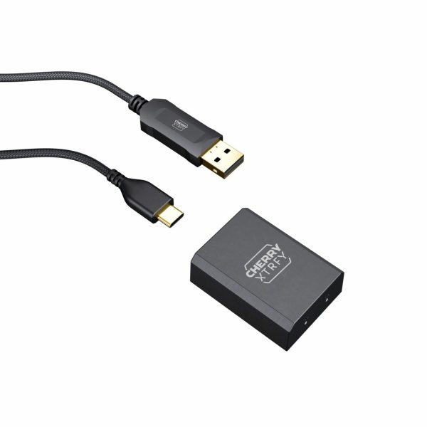 Zweites Bild vonCherry XTRFY M64 Pro Wireless, RF Wireless, 26000 DPI, Schwarz, Silber