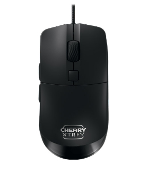 Cherry XTRFY M50, rechts, Optisch, USB Typ-A, 12000 DPI, Schwarz