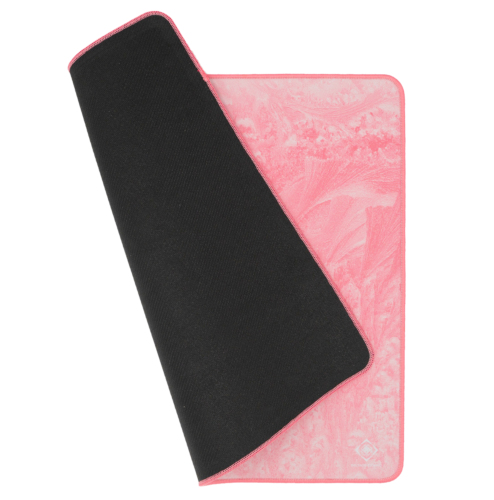 Zweites Bild vonDeltaco Gaming GAM-156-P, Pink, Einfarbig, Polyester, Gummi, Anti-Rutsch-Basis, Gaming-Mauspad