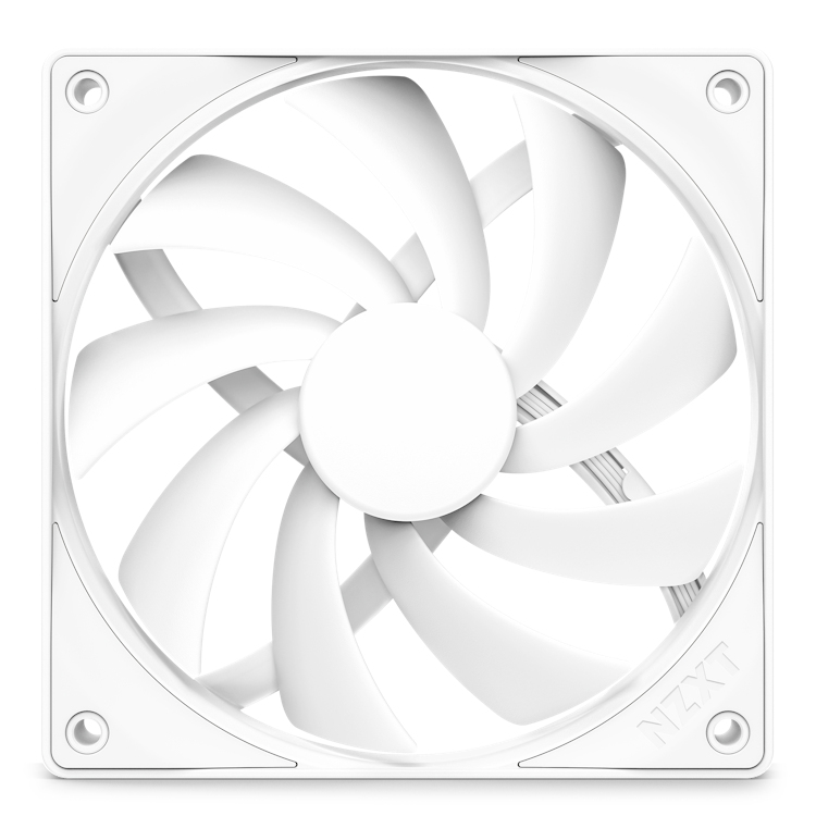 Zweites Bild vonNZXT RF-Q12SF-W2, Ventilator, 12 cm, 500 RPM, 1700 RPM, 74,26 m³/h, Weiß
