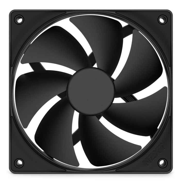 Zweites Bild vonNZXT RF-P12SF-B2, Ventilator, 500 RPM, 2000 RPM, 73,47 cfm, Schwarz