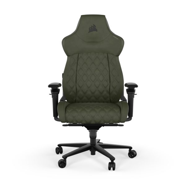 Zweites Bild vonCorsair TC500 LUXE, PC-Gamingstuhl, 120 kg, Gepolsterter Sitz, Gepolsterte Rückenlehne, 180 cm, Schwarz