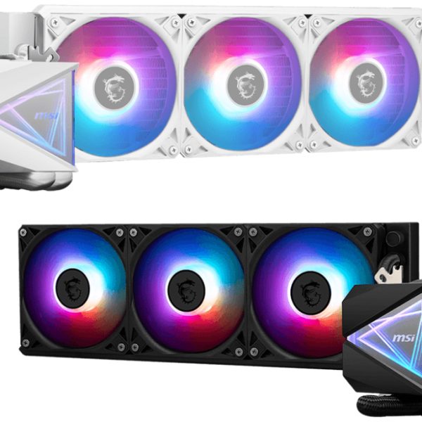 Zweites Bild vonMSI MAG Coreliquid I360, All-in-One-Flüssigkeitskühler, 12 cm, Schwarz