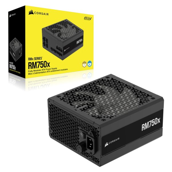 Zweites Bild vonCorsair RMx Series RM750x, 750 W, 100 - 240 V, 47 - 63 Hz, 10 - 5 A, 10 A, 5 A