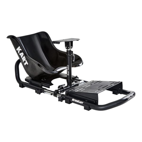 Oplite NitroKart, Rennsport-Cockpit, Schwarz, Metall, Stahl, 535 mm, 795 mm, 435 mm