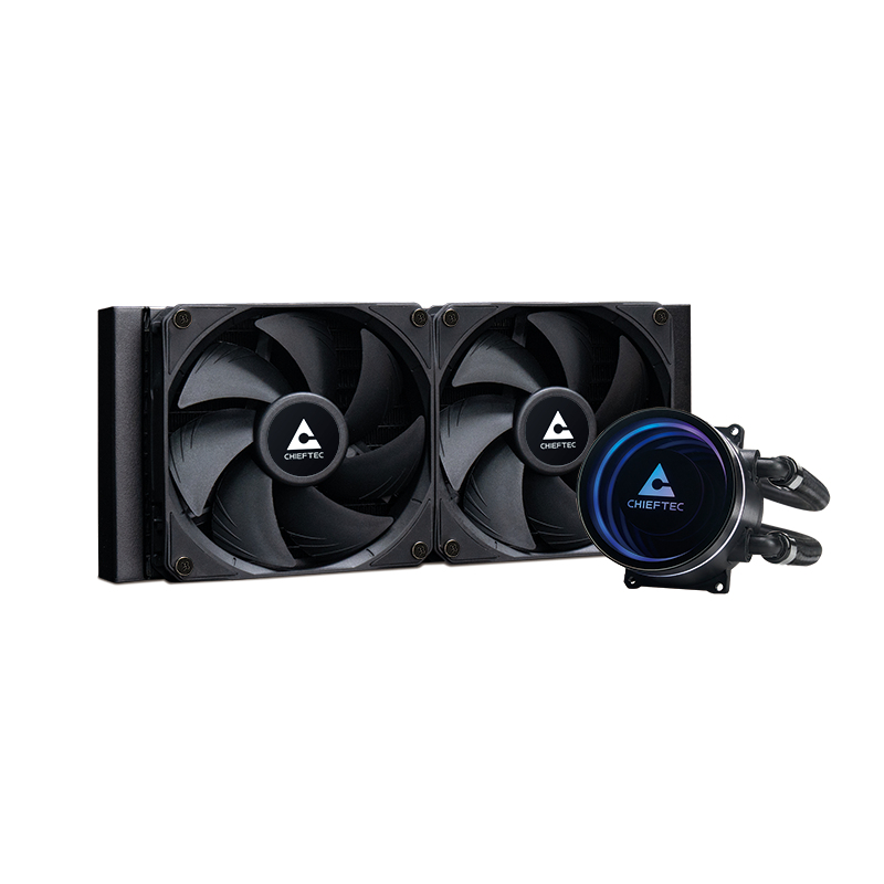 Chieftec Iceberg 240 Dark - CPU-Kühler - AMD Sockel AM2