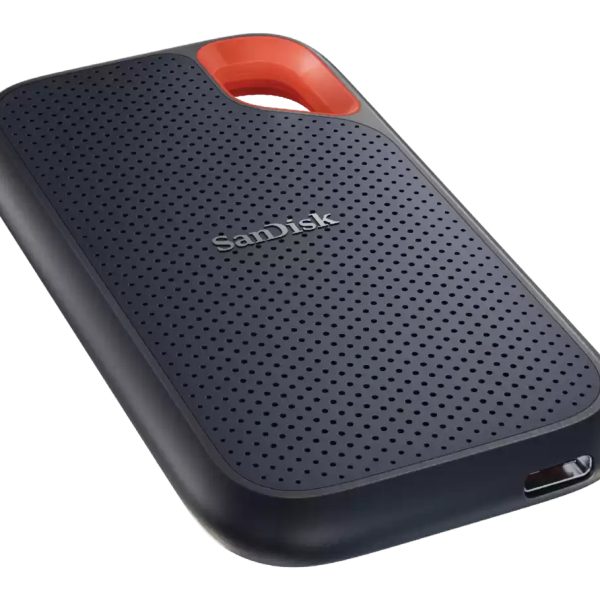 Zweites Bild vonSanDisk Extreme Portable, 8 TB, USB Typ-C, 3.2 Gen 2 (3.1 Gen 2), 1050 MB/s, 10 Gbit/s, Schwarz