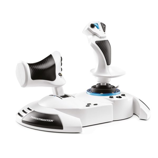 Zweites Bild vonThrustMaster T.Flight Hotas One Microsoft Flight Simulator Edition, Joystick + Motorsteuerungshebel, PC, Xbox One, Xbox One S, Xbox One X, Menü-Taste, Schaltfläche Teilen, View button, Kabelgebunden, USB, Schwarz, Weiß
