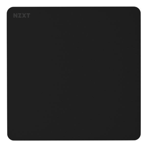 NZXT MM-LRGSP-BK, Schwarz, Einfarbig, Tuch, Gummi, Anti-Rutsch-Basis, Gaming-Mauspad