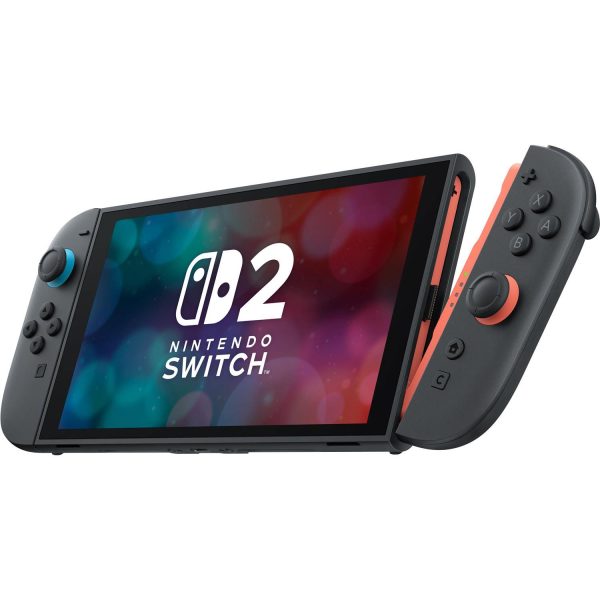Zweites Bild vonNintendo Switch 2 + Mario Kart World, Nintendo Switch 2, Schwarz, Analog / Digital, D-Pad, Home button, Menü-Taste, Power-Taste, Tasten, LCD
