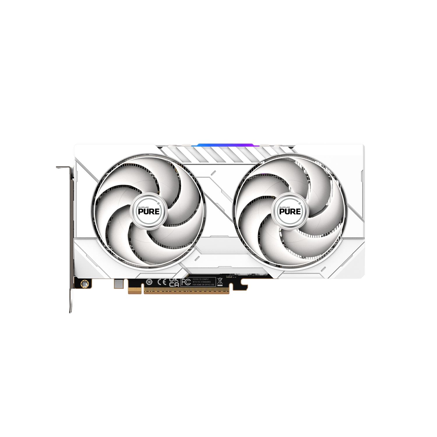 Sapphire PURE AMD Radeon RX 9060 XT GPU, Radeon RX 9060 XT, 16 GB, GDDR6, 128 Bit, 7680 x 4320 Pixel, PCI Express x16 5.0