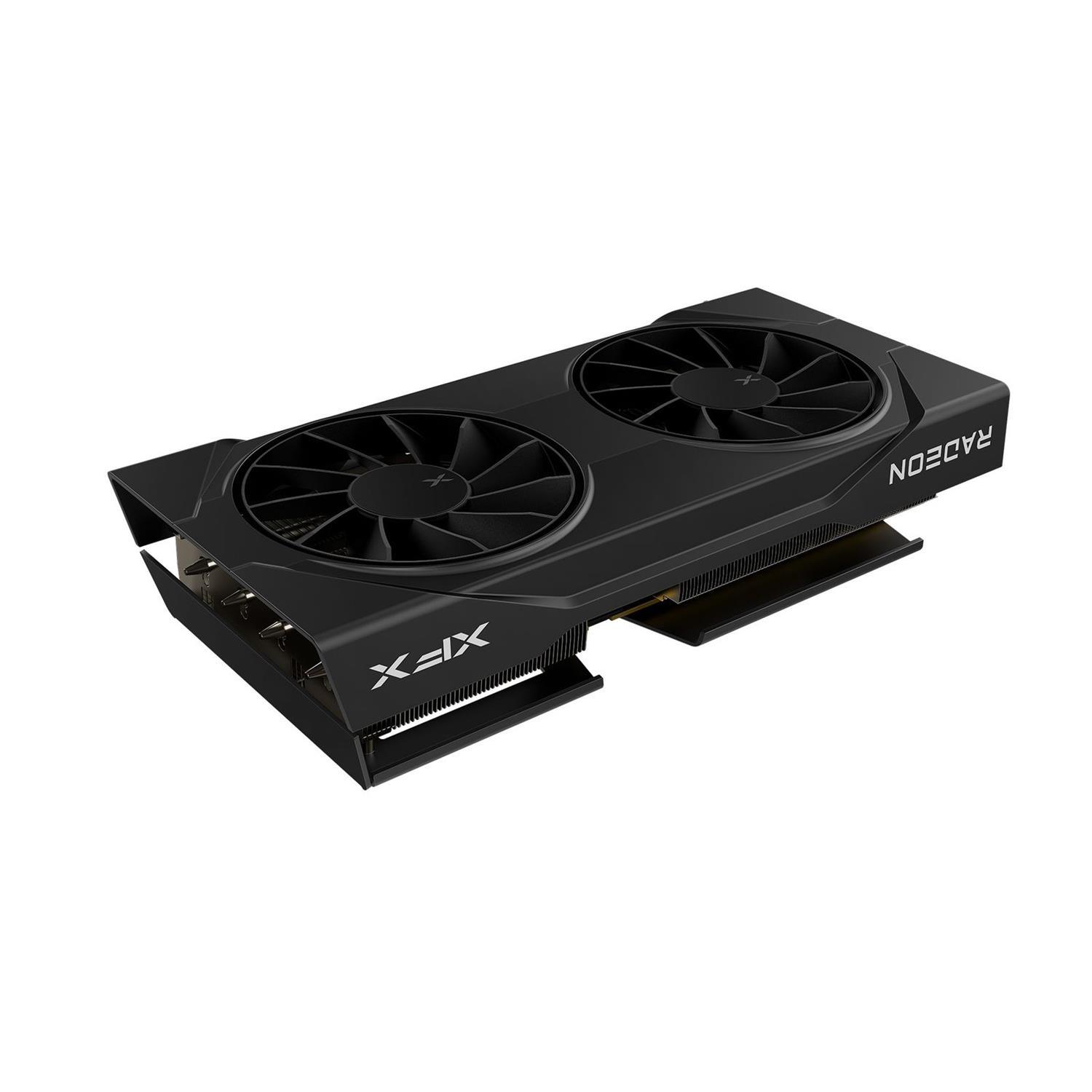 Zweites Bild vonXFX RX-96TSW16BQ, Radeon RX 9060 XT, 16 GB, GDDR6, 128 Bit, PCI Express x16 5.0, 2 Lüfter