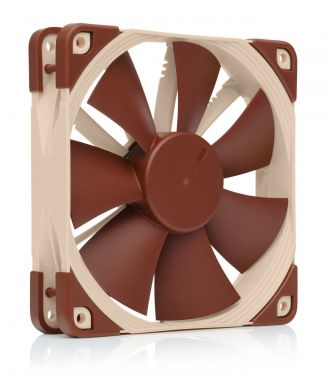Noctua NOC-NF-F12-PWM, Ventilator, 12 cm, 300 RPM, 1500 RPM, 93,4 m³/h, Beige, Braun