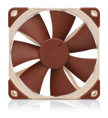Zweites Bild vonNoctua NOC-NF-F12-PWM, Ventilator, 12 cm, 300 RPM, 1500 RPM, 93,4 m³/h, Beige, Braun