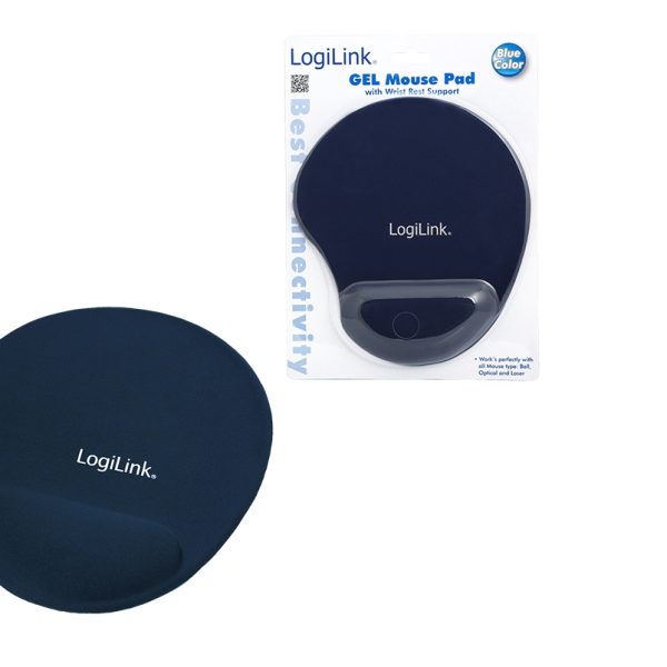 LogiLink ID0027B, Blau, Silikon