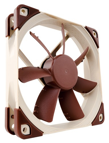 Noctua NF-S12A FLX, Ventilator, 12 cm, 700 RPM, 1200 RPM, 107,5 m³/h, Braun
