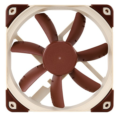 Zweites Bild vonNoctua NF-S12A PWM, Ventilator, 12 cm, 300 RPM, 1200 RPM, 17,8 dB, 107,5 m³/h