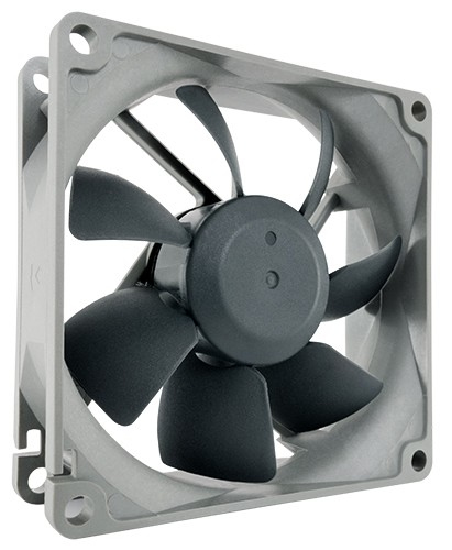 Noctua NF-R8 redux-1800 PWM, Ventilator, 8 cm, 1800 RPM, Schwarz, Grau