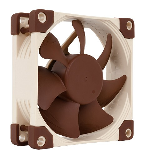Noctua NF-A8 ULN, Ventilator, 8 cm, 1100 RPM, 1400 RPM, 34,8 m³/h, Beige, Braun