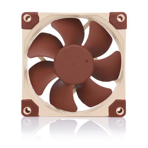 Zweites Bild vonNoctua NF-A8 PWM, Ventilator, 8 cm, 450 RPM, 2200 RPM, 55,5 m³/h, Beige, Braun